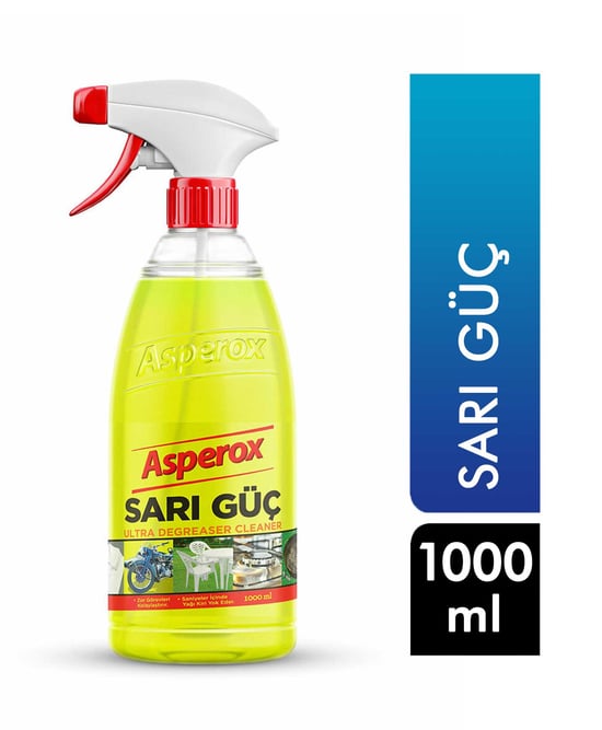 Asperox Sarı Güç Sprey 1000 ml Power Yağ ve Kir Çözücü