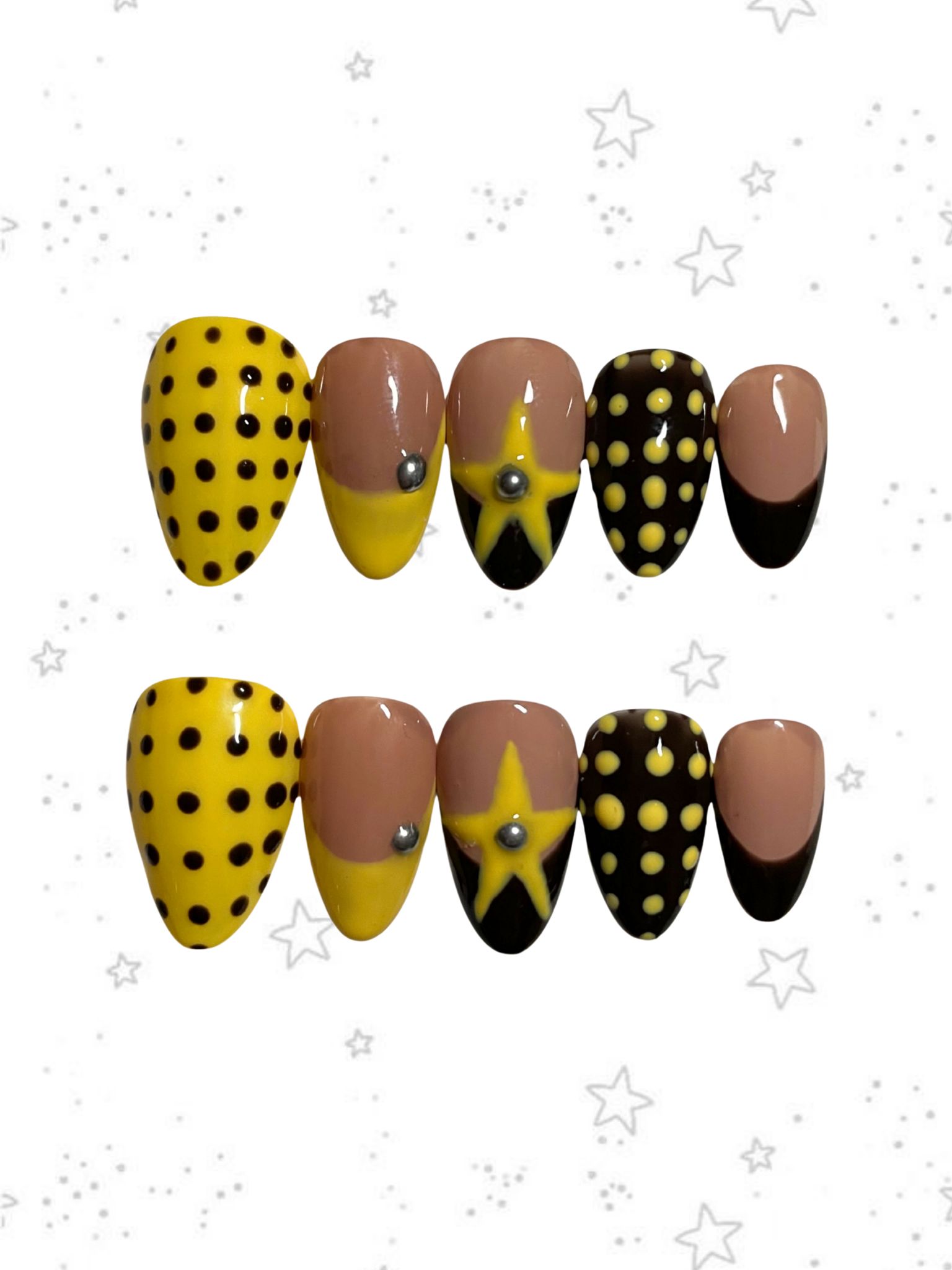 Polka Pop - (M) Press On Tırnak Seti
